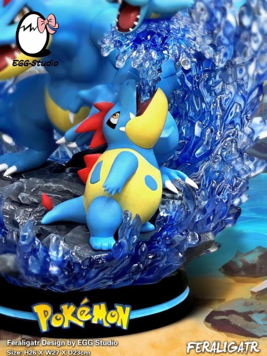 Anime Resins Egg Studio | >Pre Order< Egg Studio - Feraligatr Evolution