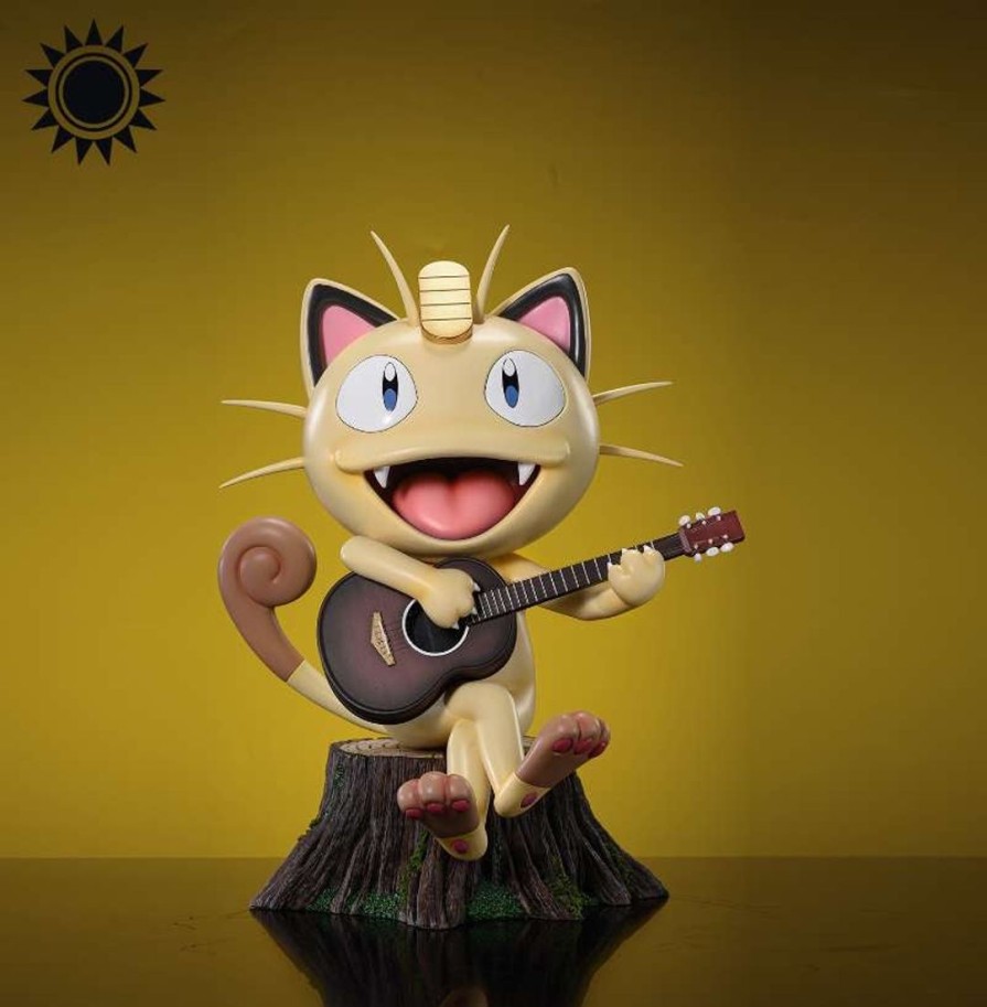 Anime Resins Sun Studio | >Pre Order< Sun/Lightning Studio - Guitar Meowth