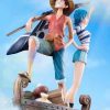 Anime Resins Toei Studios | >In Stock< Toei Studios - Luffy & Ann Romance Dawn