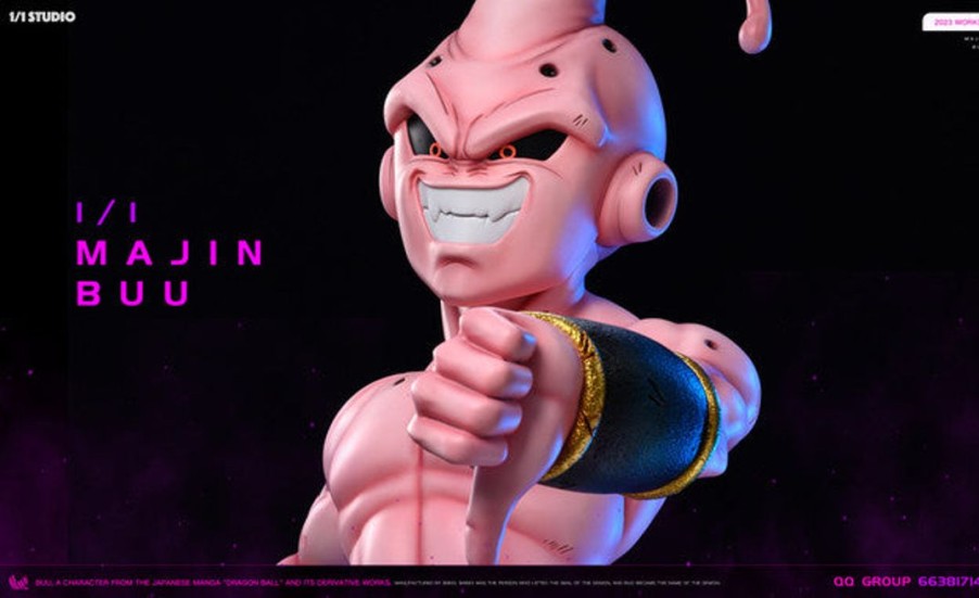 Anime Resins 1:1 Studio | >Pre Order< 1:1 Studio - Majin Buu