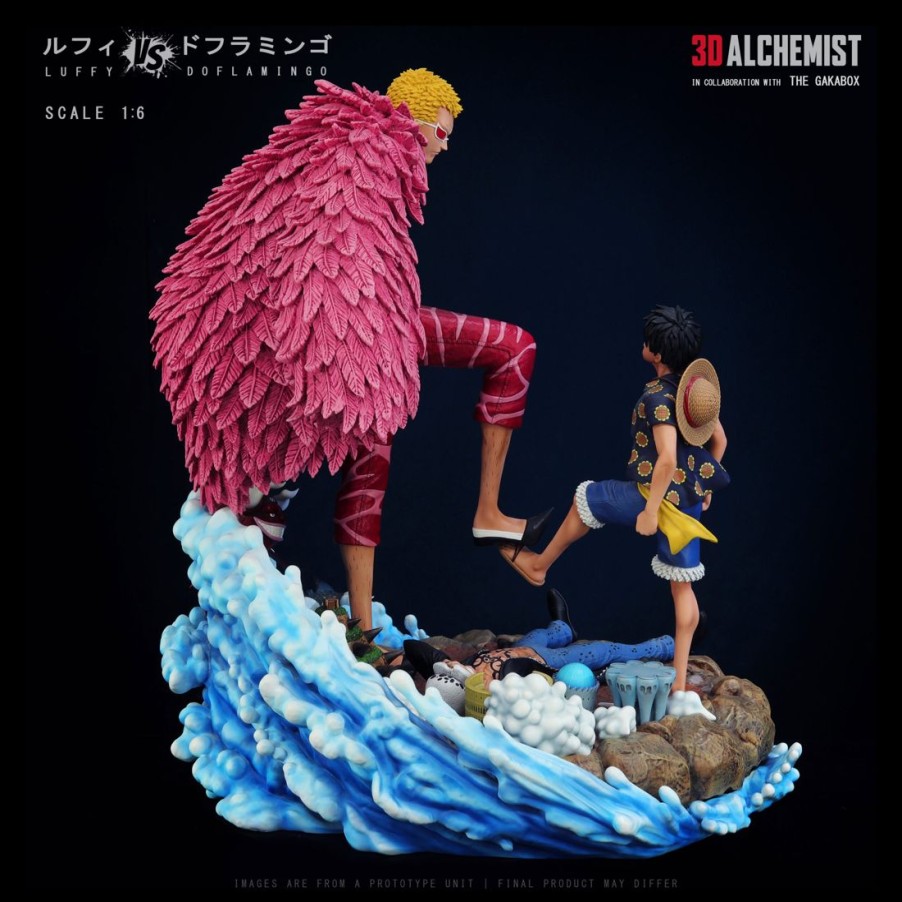 Anime Resins 3D Alchemist Studio | >Pre Order< 3D Alchemist Studio - Doflamingo Vs Luffy