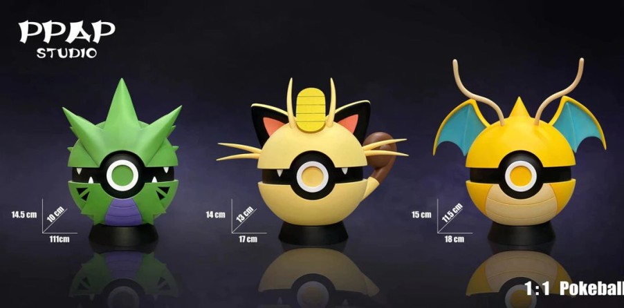 Anime Resins PPAP Studio | >Pre Order< Ppap Studio - Pokemon Ball (Pokemon Style)