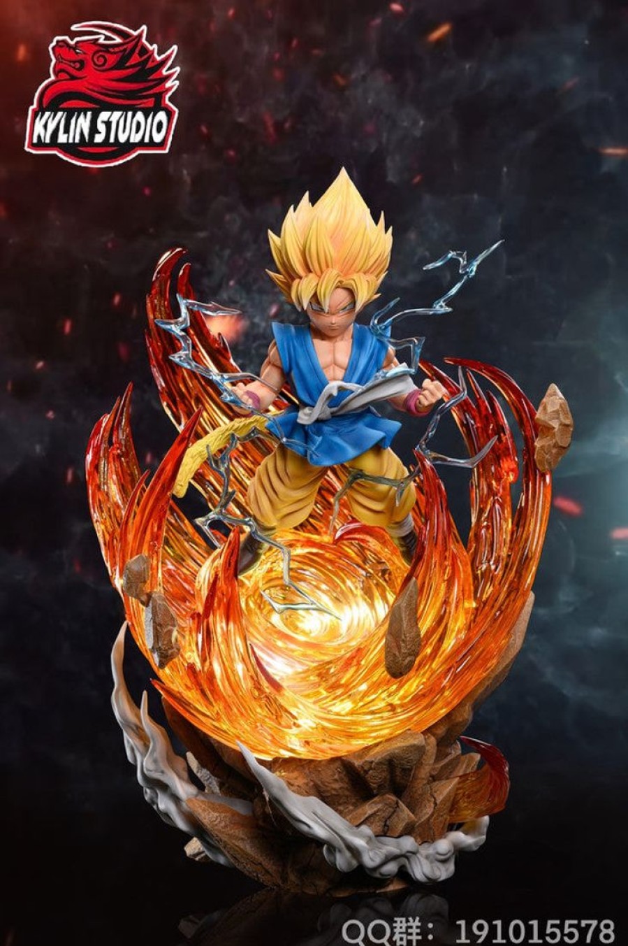 Anime Resins Kylin Studio | >Pre Order< Kylin Studio - Goku Ssj3