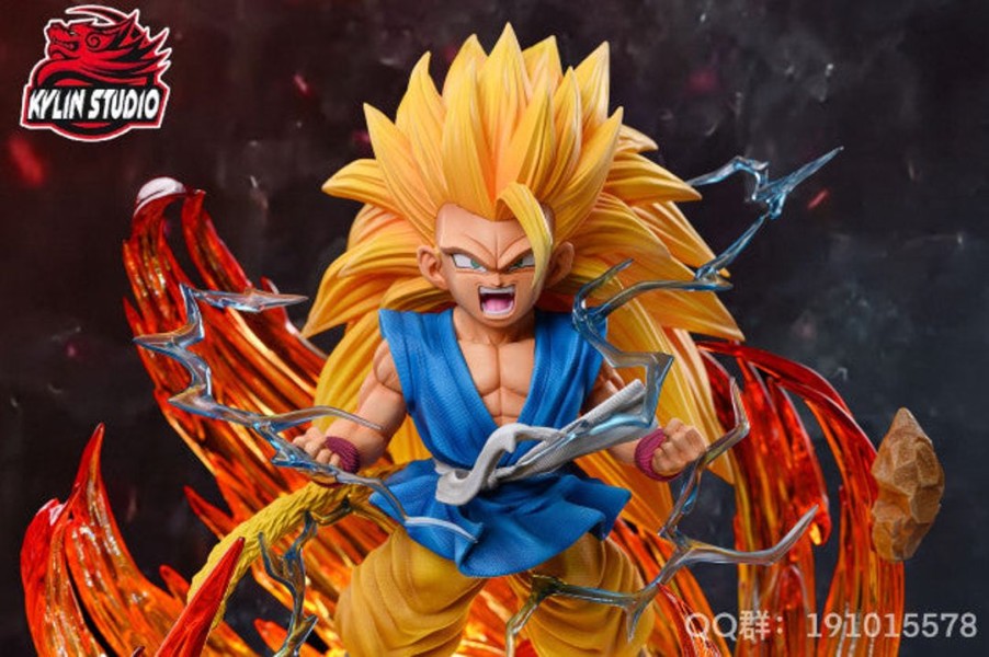 Anime Resins Kylin Studio | >Pre Order< Kylin Studio - Goku Ssj3