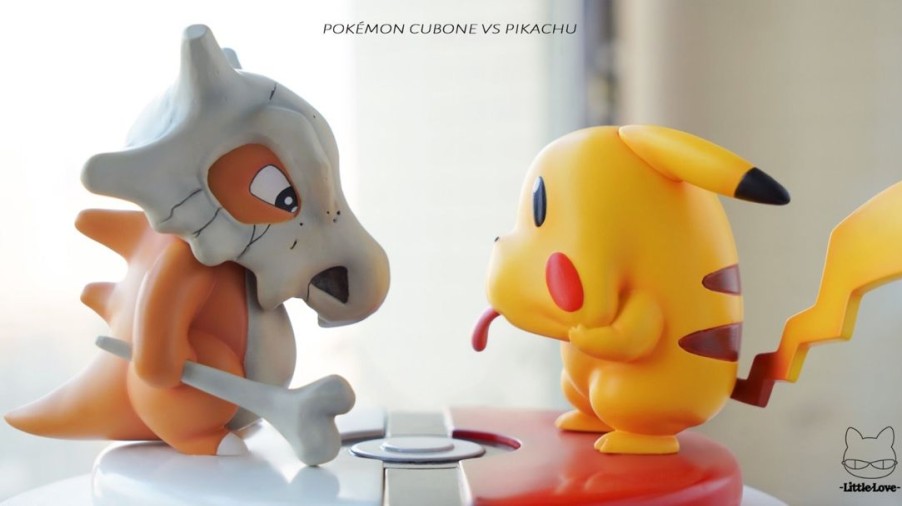 Anime Resins Little Love Studio | >Pre Order< Little Love Studio - Pikachu Vs Cubone