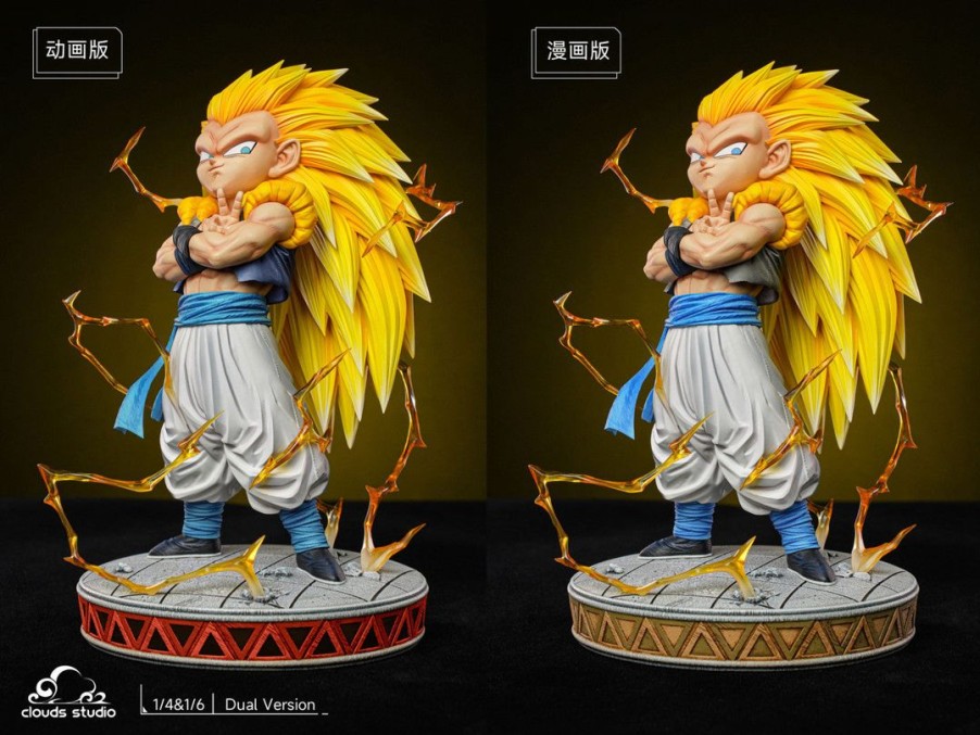 Anime Resins Clouds Studio | >Pre Order< Clouds Studio - Gotenks Ssj3