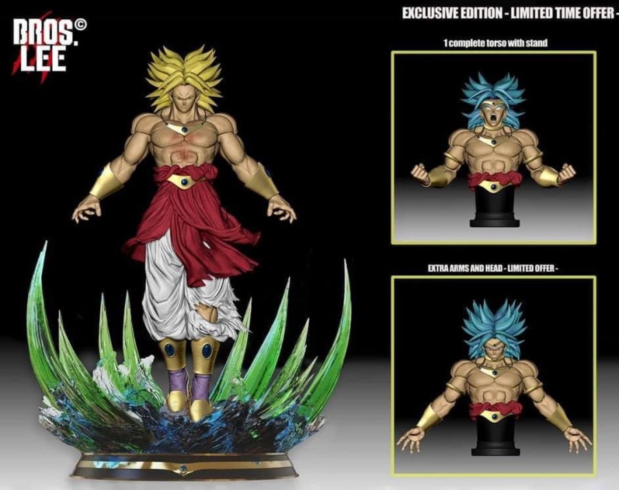 Anime Resins Broslee | >Pre Order< Bros Lee Studio - Broly