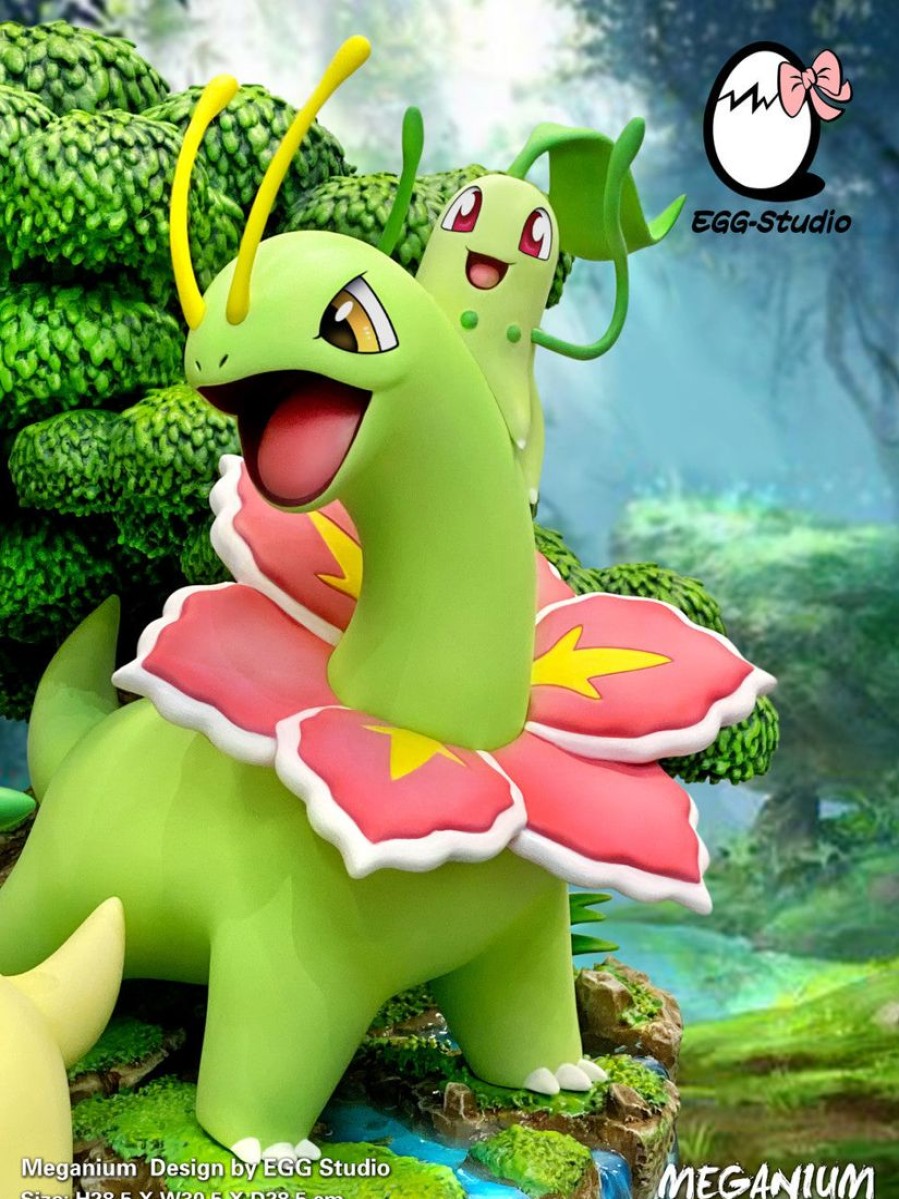 Anime Resins Egg Studio | >Pre Order< Egg Studio - Meganium Evolution Chain