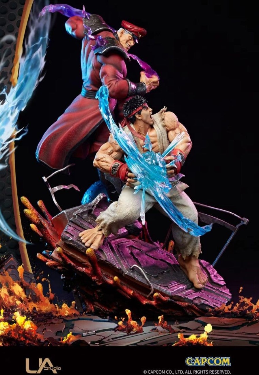 None Anime Resins Unique Art Studio | >Pre Order< Unique Art Studio - Ryu Vs M.Bison