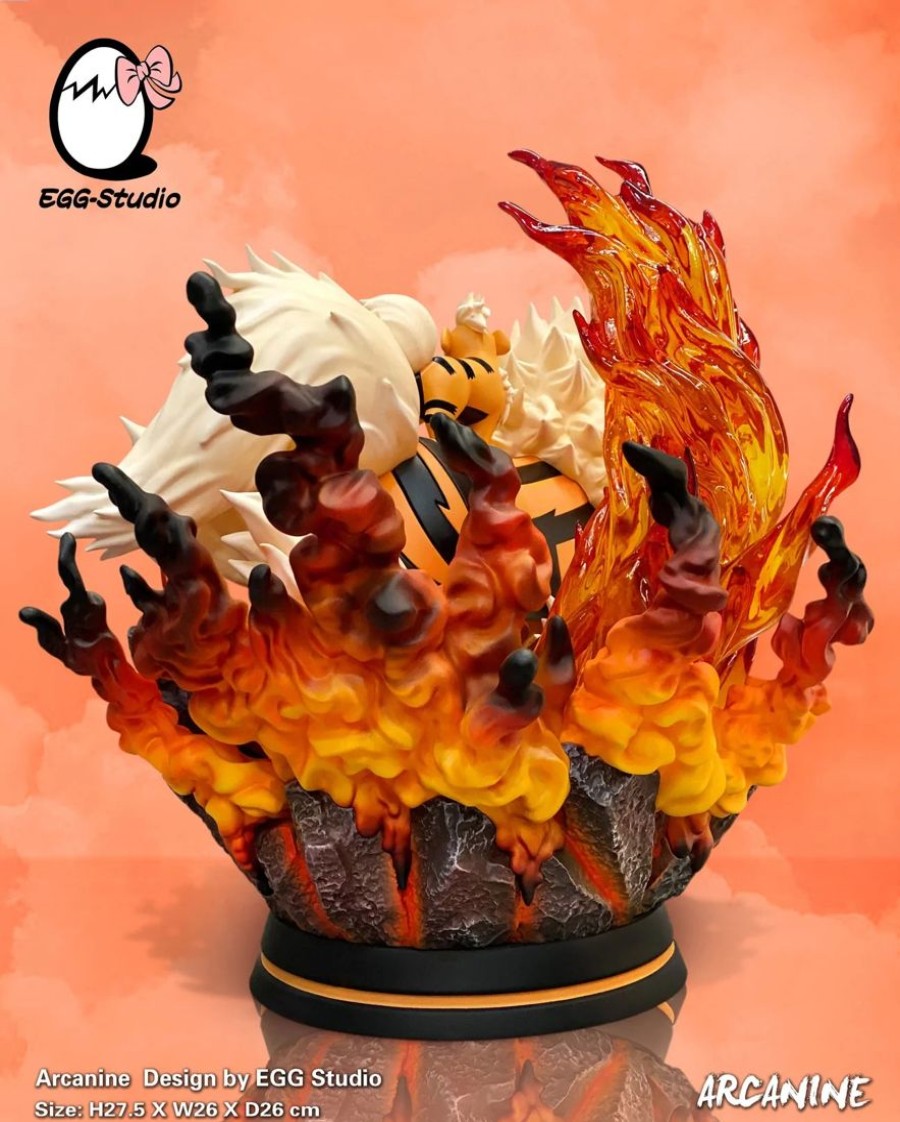 Anime Resins Egg Studio | >Pre Order< Egg Studio - Arcanine Evolution