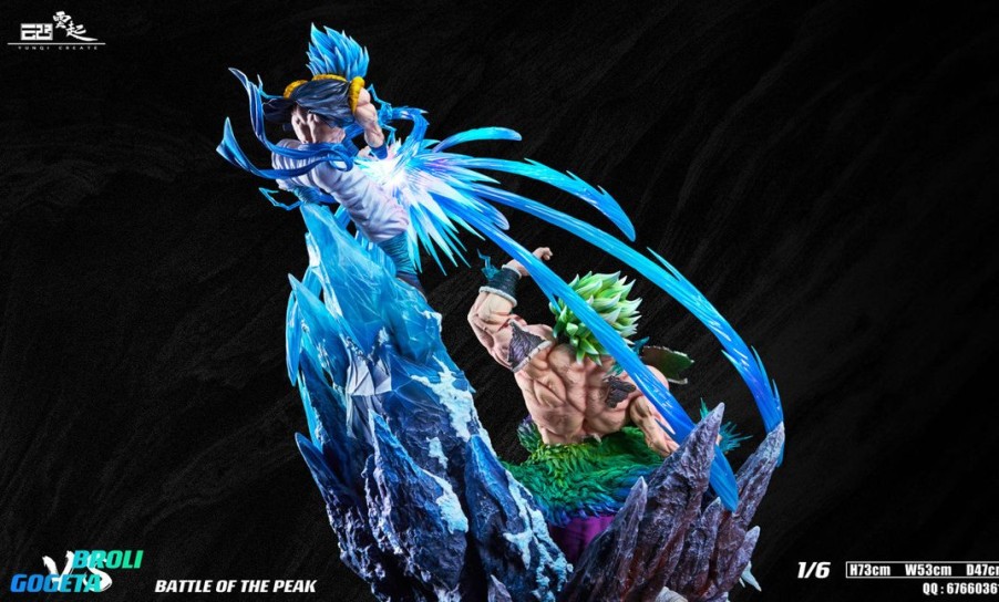 Anime Resins YunQi Studio | >Pre Order< Yunqi Studio - Broly Vs Gogeta