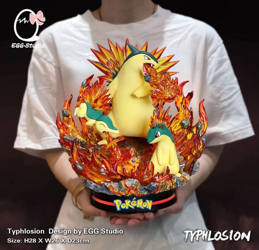 Anime Resins Egg Studio | >Pre Order< Egg Studio - Typhlosion Evolution Chain