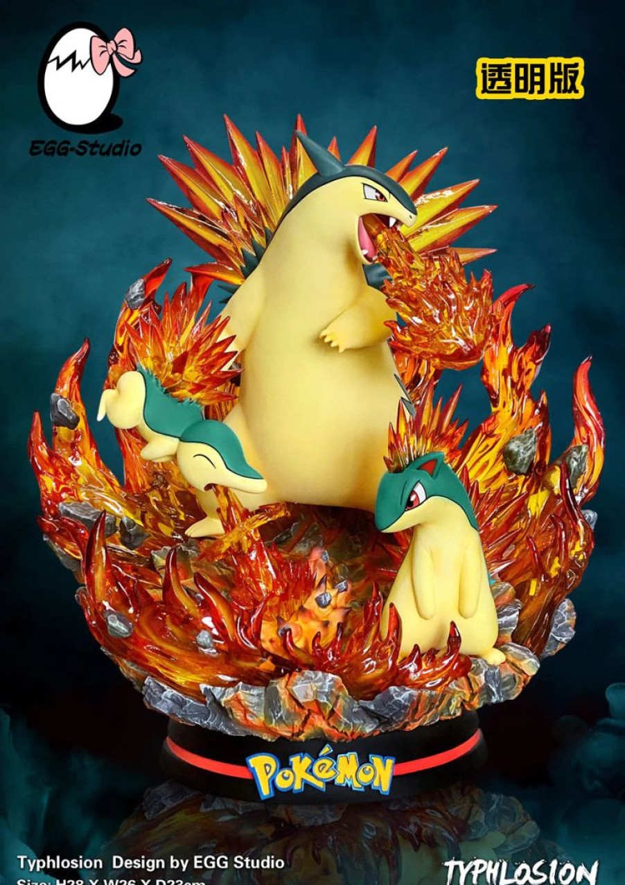 Anime Resins Egg Studio | >Pre Order< Egg Studio - Typhlosion Evolution Chain