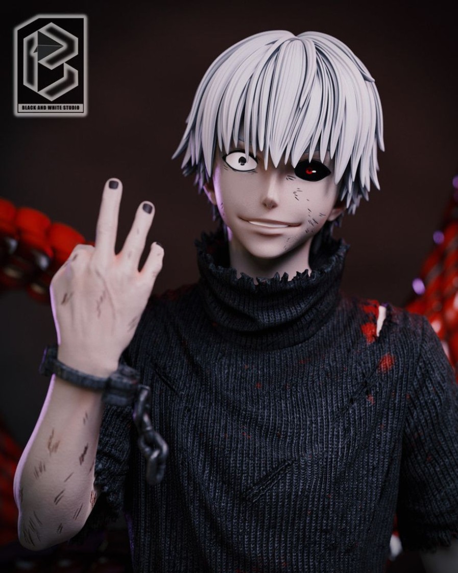 Anime Resins Black & White Studio | >Pre Order< Black & White Studio - Ken Kaneki