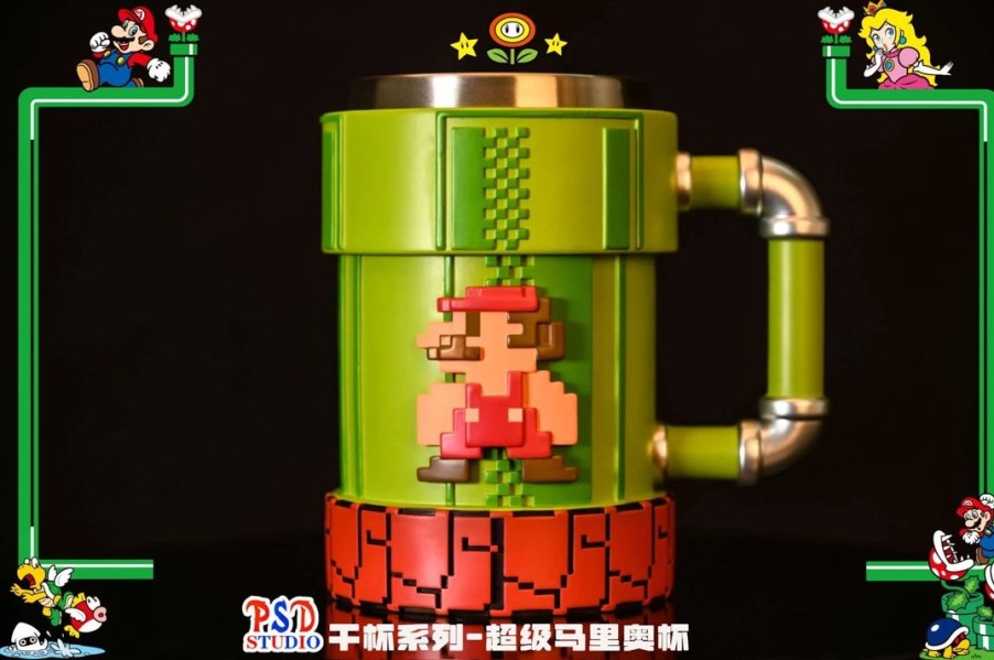 None Anime Resins PSD Studio | >Pre Order< Psd Studio - Super Mario Cup