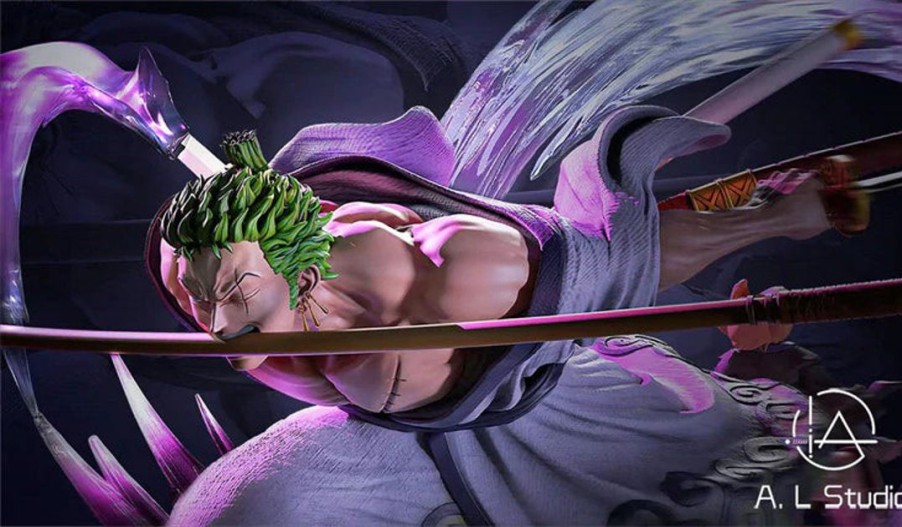 Anime Resins ZZDD Studio | >Pre Order< A.L Studio - Roronoa Zoro