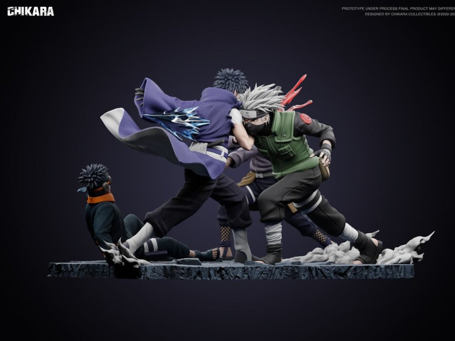 Anime Resins TH Studio | >Pre Order< Chikara Studio - Kakashi Vs Obito