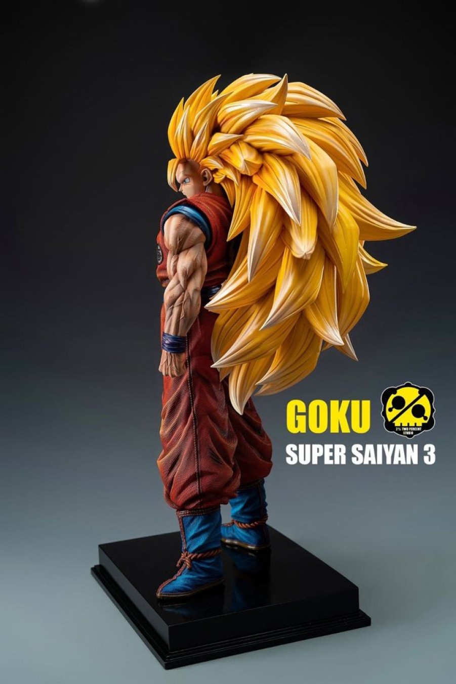 Anime Resins 2% Studio | >Pre Order< 2% Studio - Son Goku Ssj3