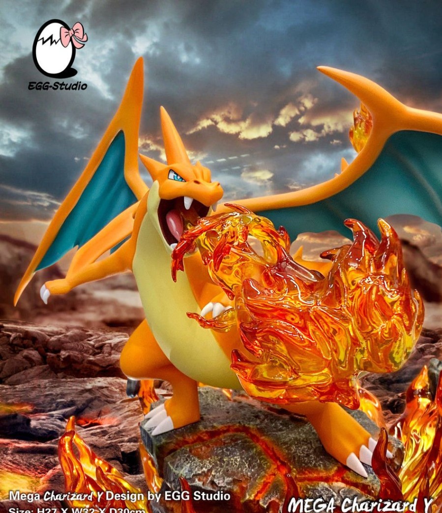 Anime Resins Egg Studio | >Pre Order< Egg Studio - Mega Charizard Y