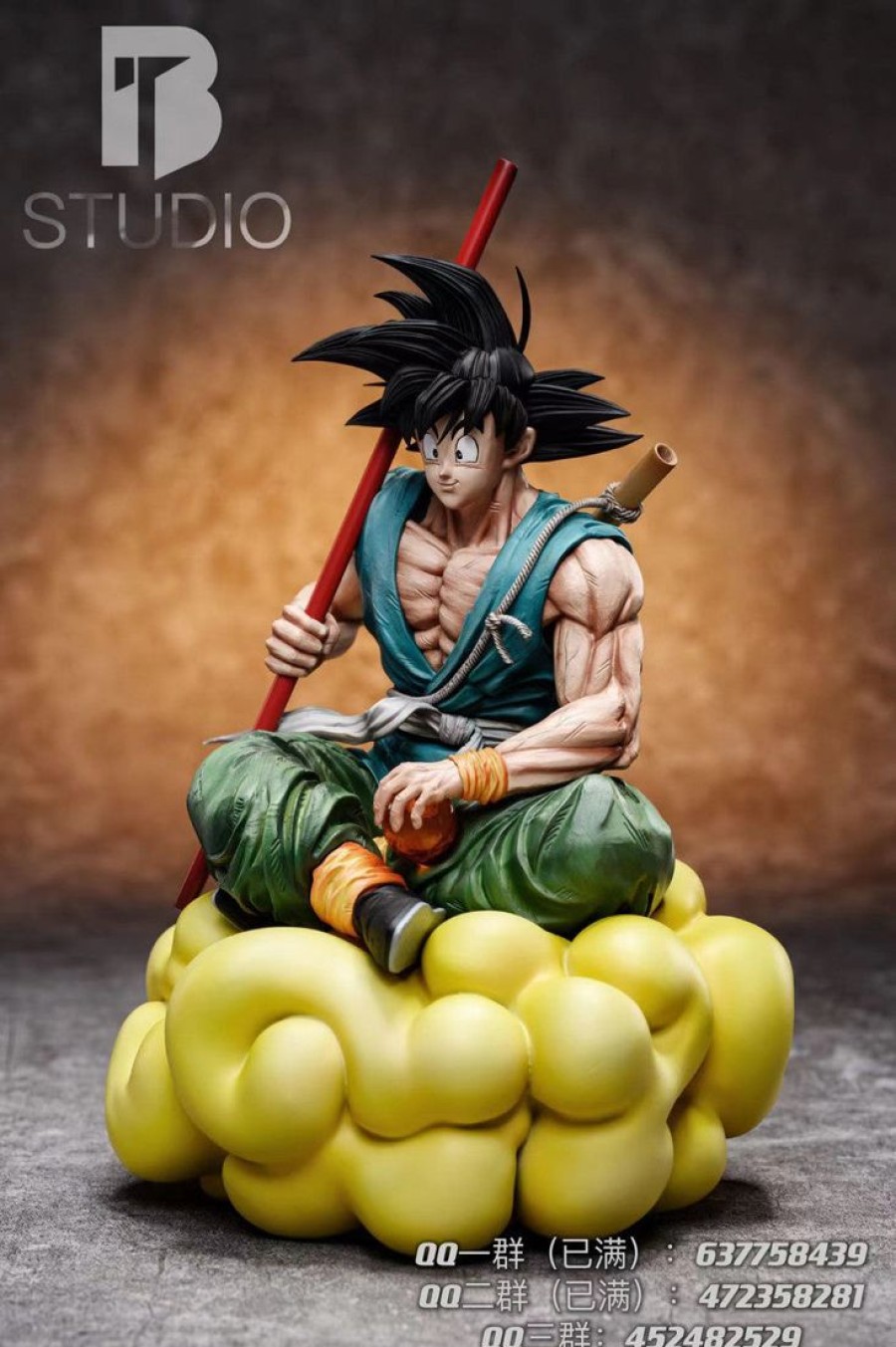 Anime Resins BT Studio | >Pre Order< Bt Studio - Goku Sitting On Flying Nimbus