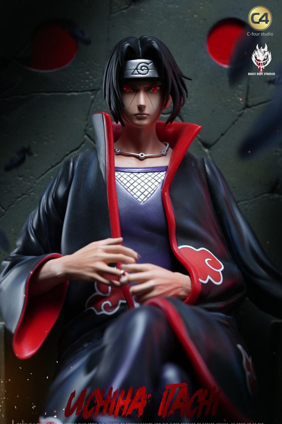 Anime Resins BB Studio | >Pre Order< Bb X C4 Studio - Itachi On Throne