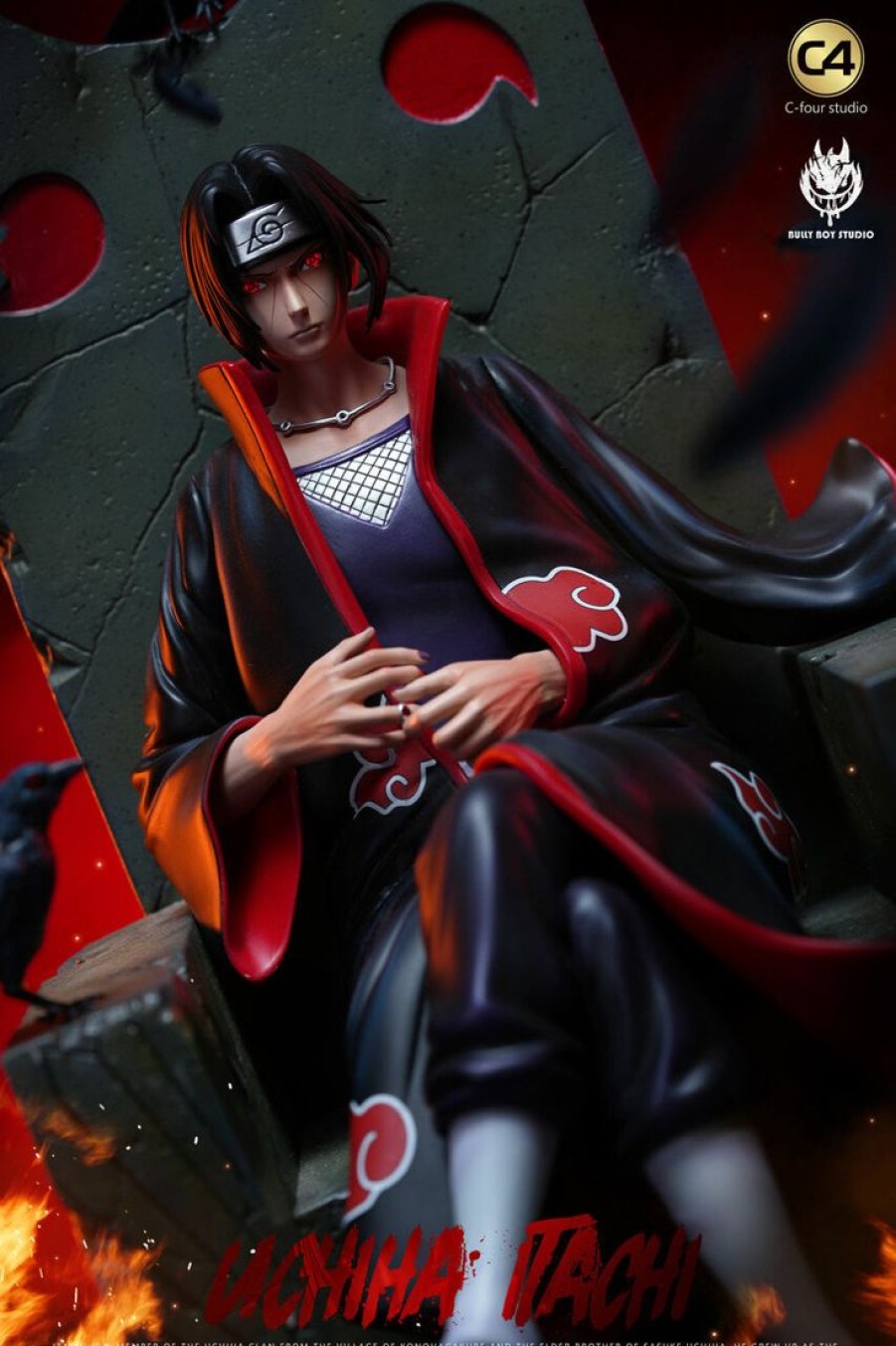 Anime Resins BB Studio | >Pre Order< Bb X C4 Studio - Itachi On Throne