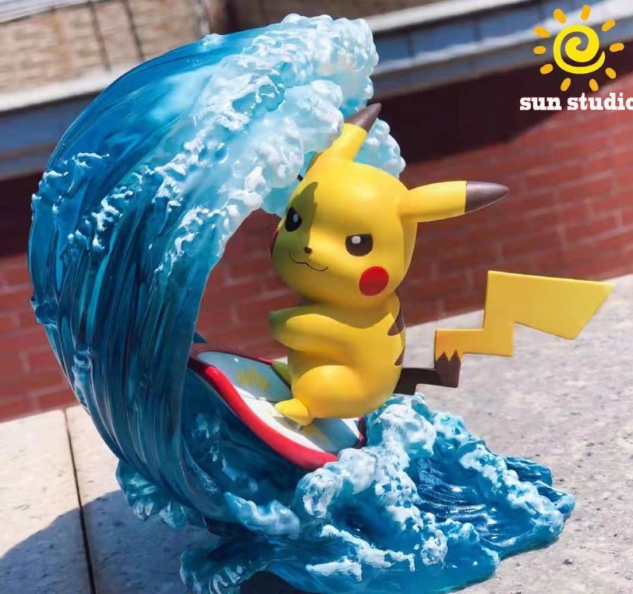 Anime Resins Sun Studio | >Pre Order< Sun Studio - Surfing Pikachu