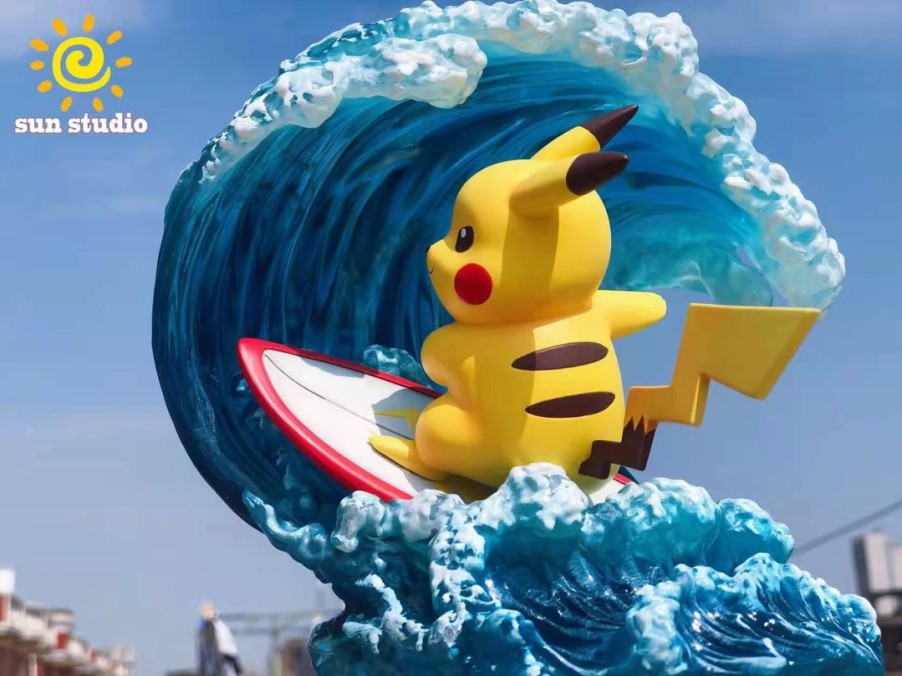 Anime Resins Sun Studio | >Pre Order< Sun Studio - Surfing Pikachu