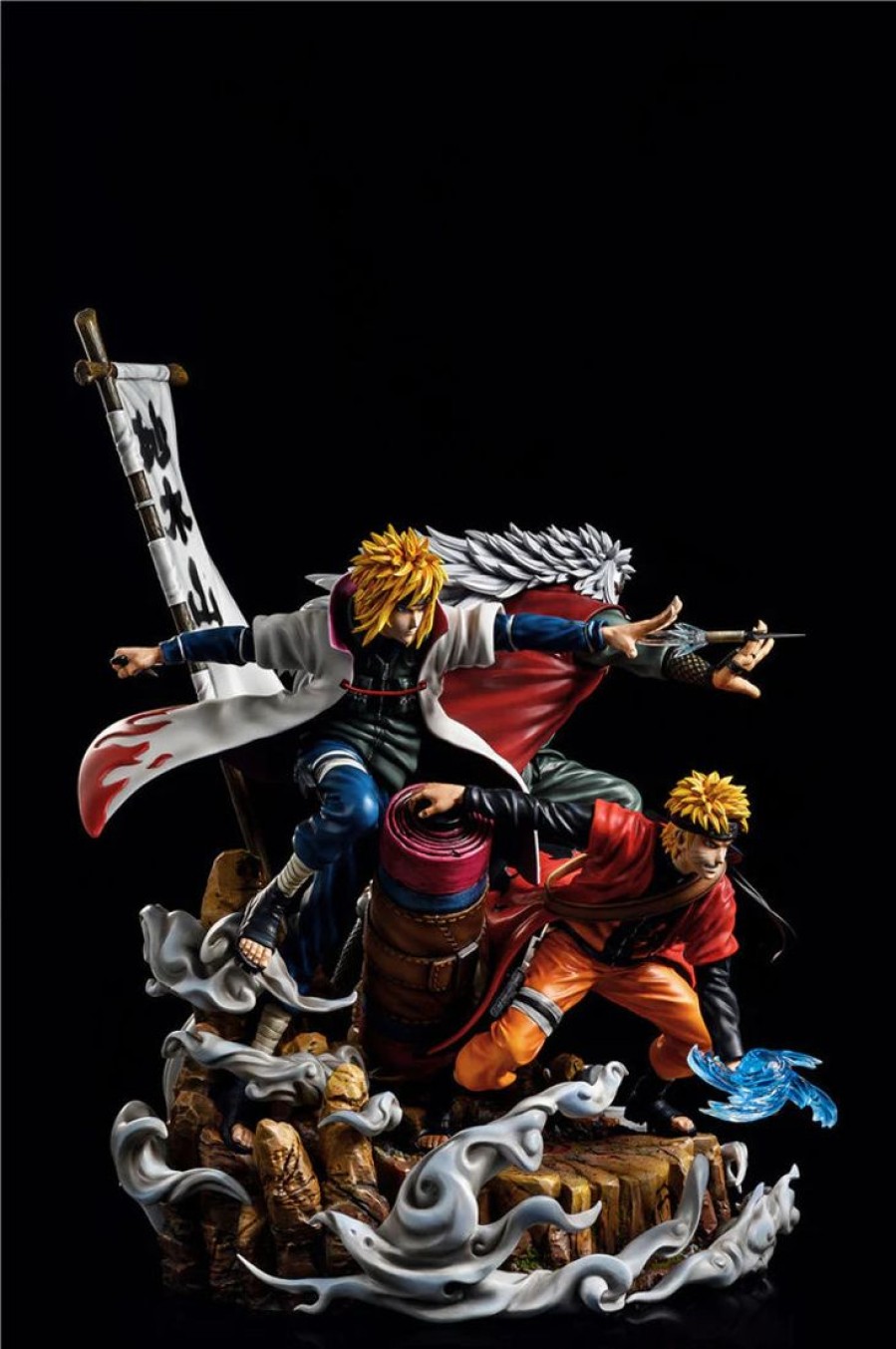 Anime Resins CW Studio | >In Stock< Cw X Surge Studio - Naruto X Minato X Jiraiya