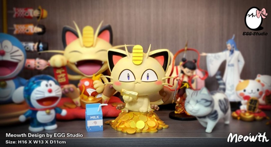 Anime Resins Egg Studio | >Pre Order< Egg Studio - Meowth