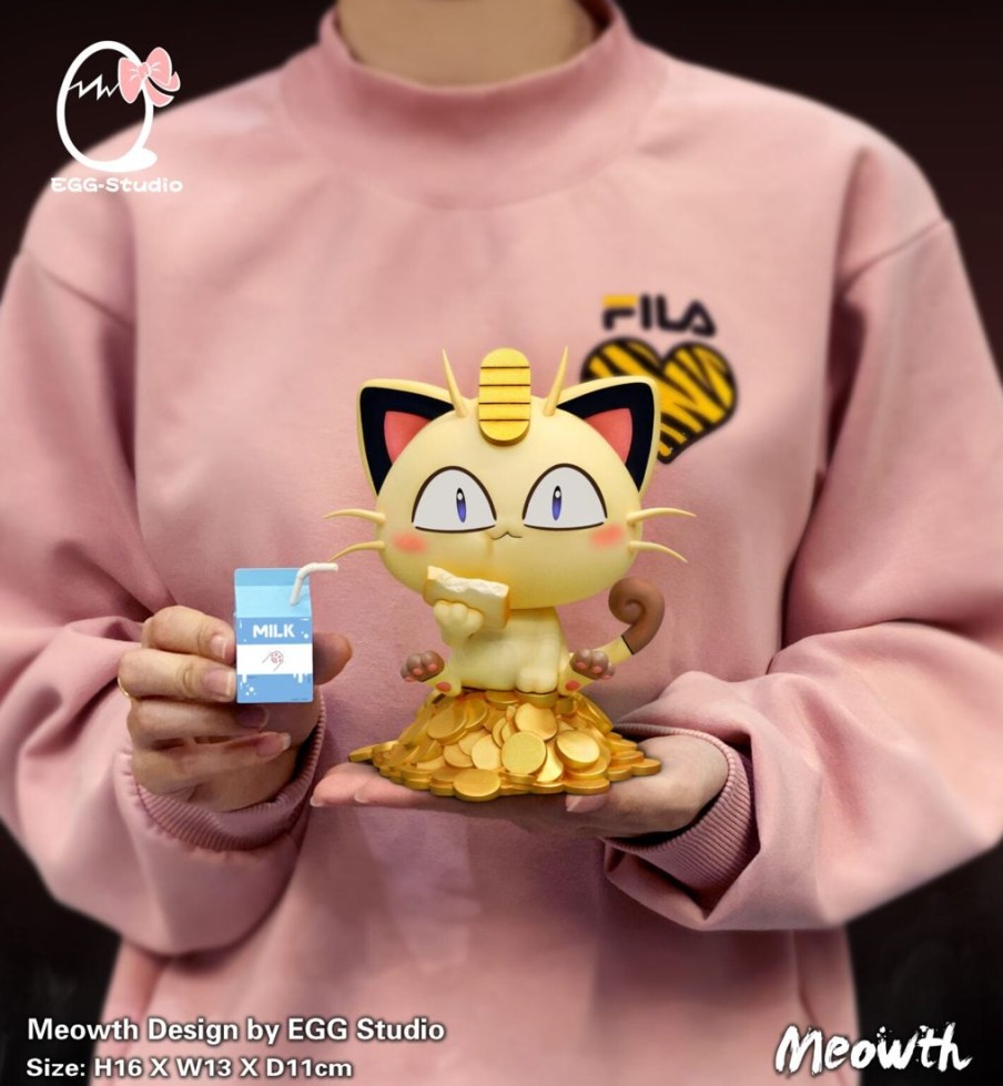 Anime Resins Egg Studio | >Pre Order< Egg Studio - Meowth