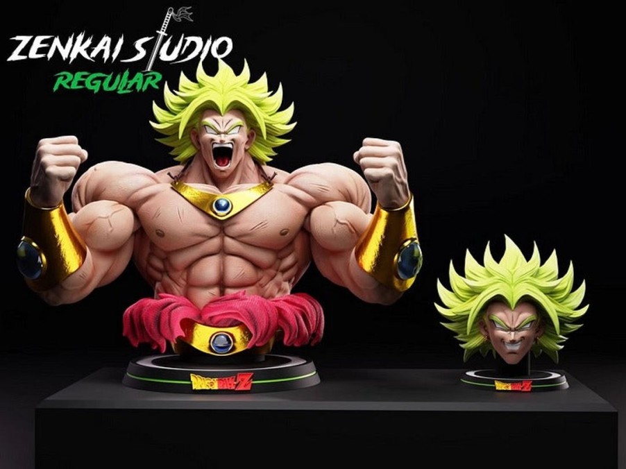 Anime Resins Zenkai Studio | >Pre Order< Zenkai Studio - Broly Bust