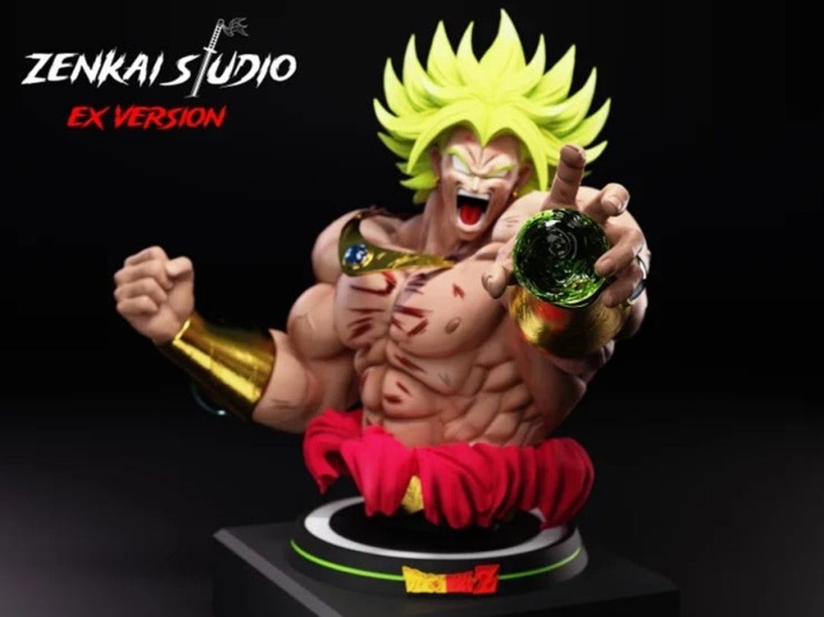 Anime Resins Zenkai Studio | >Pre Order< Zenkai Studio - Broly Bust