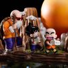 Anime Resins B-Six Studio | >Pre Order< B-Six Studio - Master Roshi (Kame Sennin) And His Apprentice Goku & Krillin