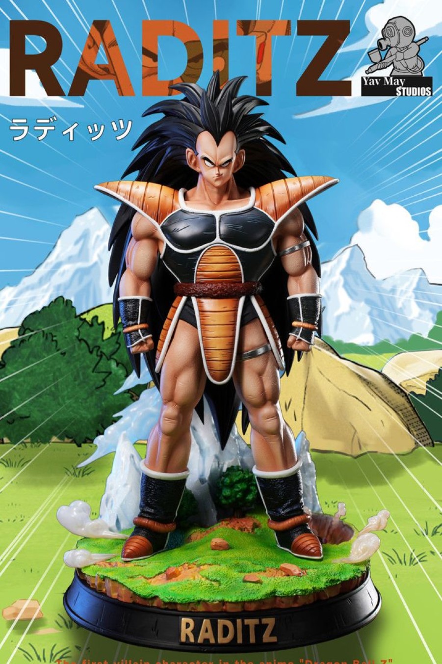 Anime Resins Yav Mey Studio | >Pre Order< Yav May Studio - Raditz