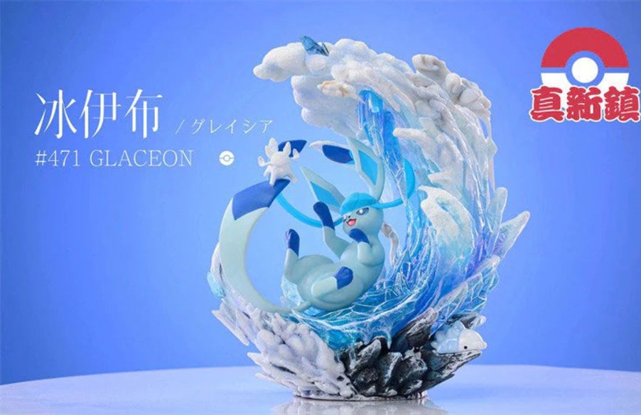 Anime Resins ZhenXinZhen Studio | >Pre Order< Zhenxinzhen Studio - Leafeon & Glaceon & Sylveon