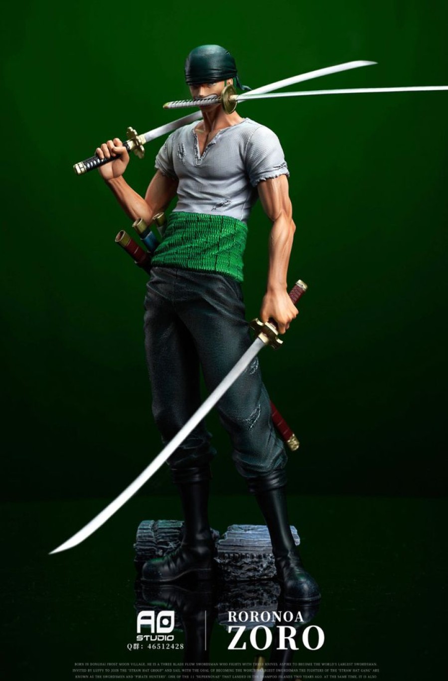 Anime Resins AO Studio | >Pre Order< Ao Studio - Roronoa Zoro