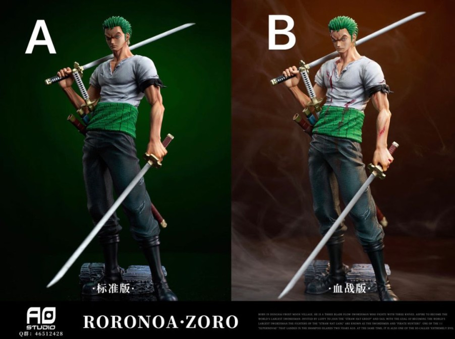 Anime Resins AO Studio | >Pre Order< Ao Studio - Roronoa Zoro