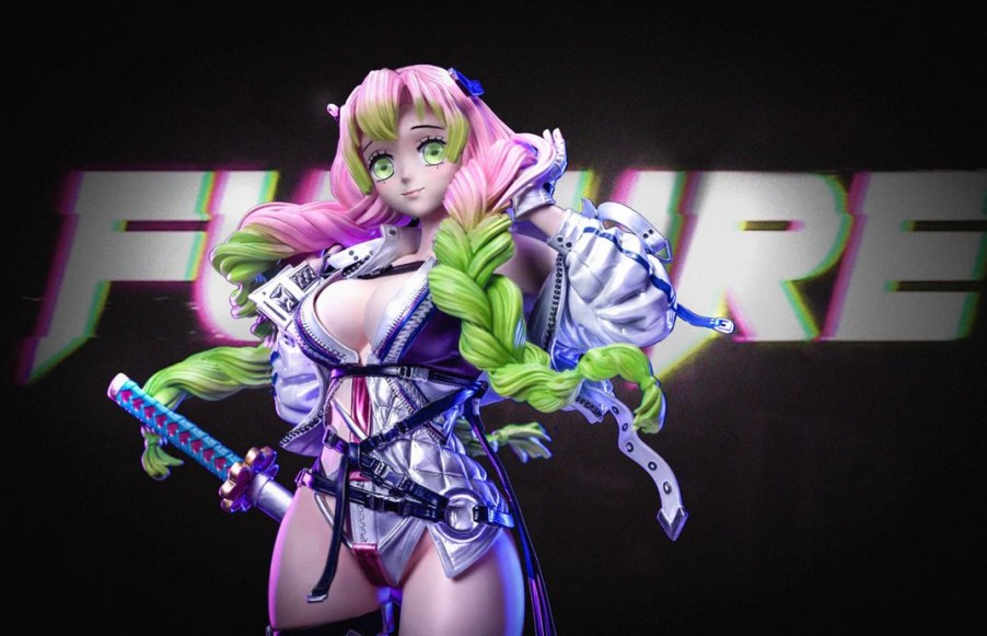 Anime Resins BlackPink Studio | >Pre Order< Blackpink Studio - Mitsuri Kanroji Cyberpunk Series