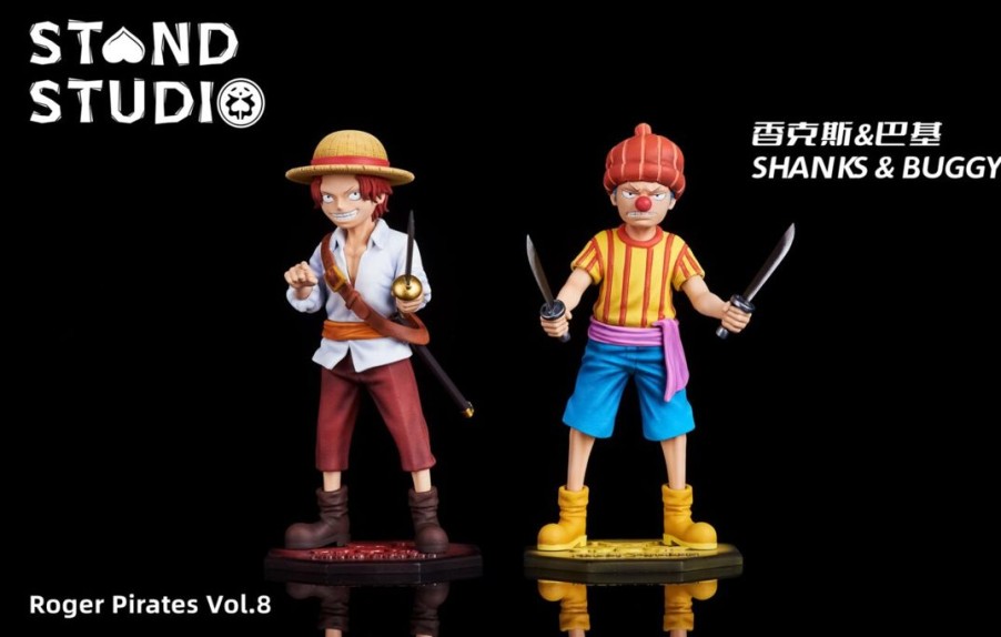 Anime Resins Stand Studio | >Pre Order< Stand Studio - Shanks & Buggy