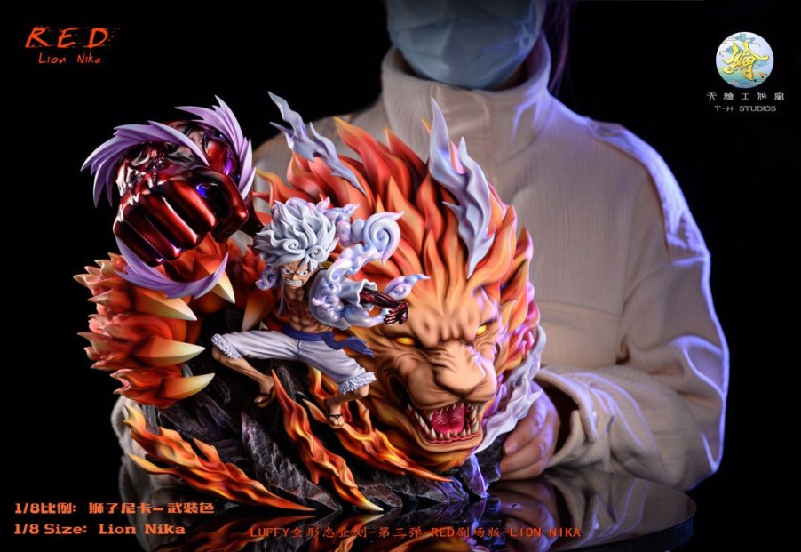 Anime Resins TH Studio | >Pre Order< Th Studio - Luffy Red Lion Nika