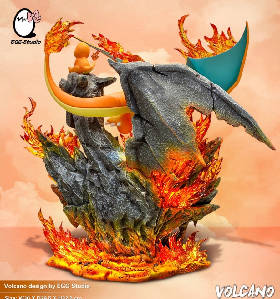 Anime Resins Egg Studio | >Pre Order< Egg Studio - Pokemon „Volcano" Team