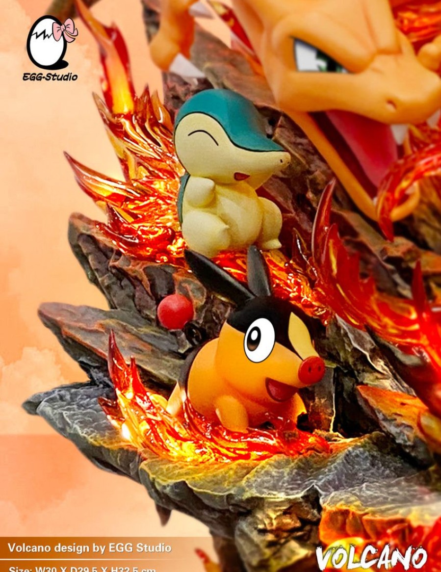 Anime Resins Egg Studio | >Pre Order< Egg Studio - Pokemon „Volcano" Team