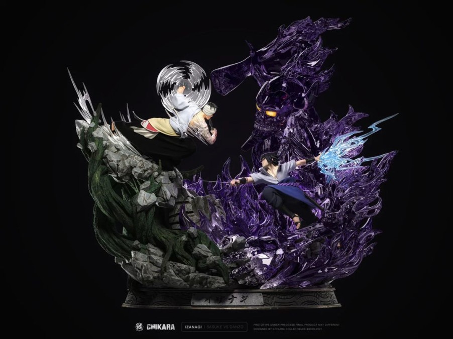 Anime Resins Chikara Studio | >Pre Order< Chikara Studio - Danzo Shimura Vs Sasuke Uchiha