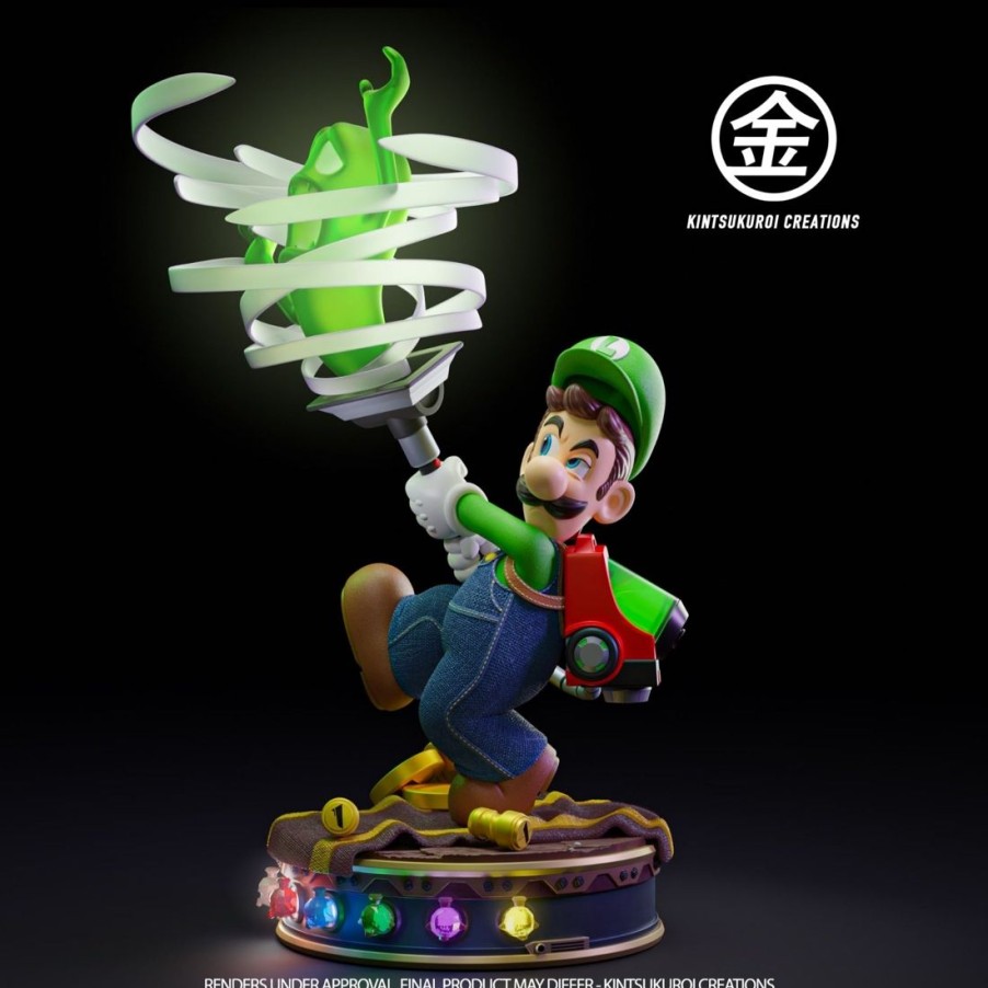 None Anime Resins Kintsukuroi Studio | >Pre Order< Kintsukuroi Studio - Luigi'S Mansion