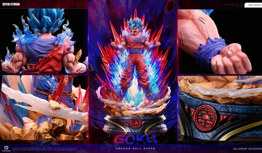 Anime Resins Deyin Studio | >Pre Order< Deyin Studio - Goku Blue Kaioken