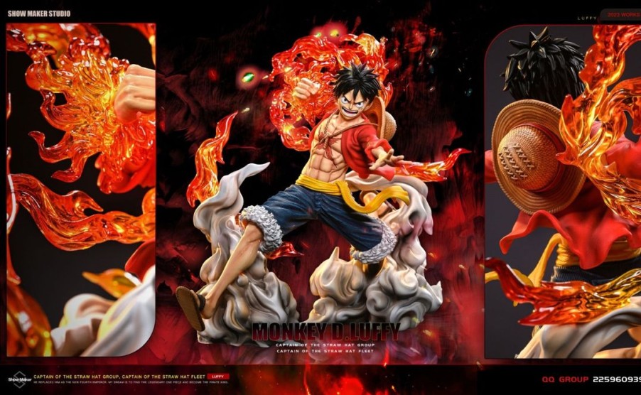 Anime Resins Show Maker Studio | >Pre Order< Show Maker Studio - Red Hawk Luffy