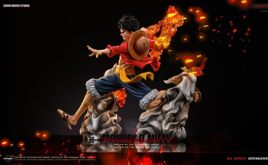 Anime Resins Show Maker Studio | >Pre Order< Show Maker Studio - Red Hawk Luffy