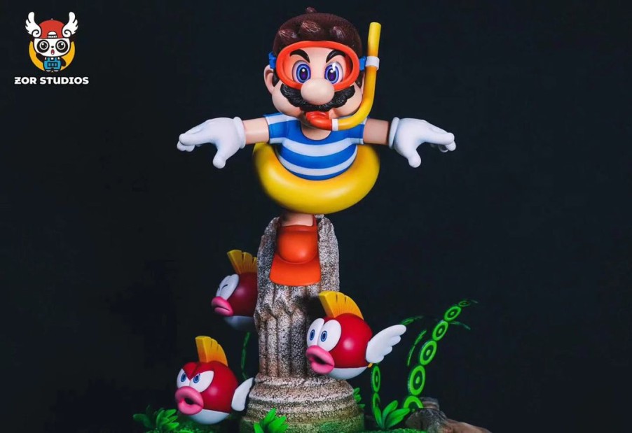 None Anime Resins ZOR Studio | >Pre Order< Zor Studio - Diving Super Mario