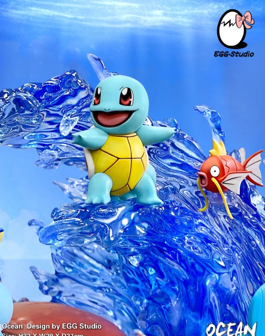 Anime Resins Egg Studio | >Pre Order< Egg Studio - Pokemon „Ocean" Team